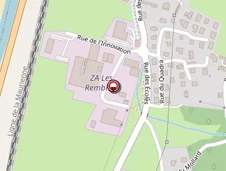 Carte de Gms Industrie à Épierre