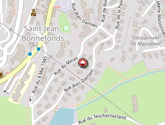 Carte de Jean Benoit à Saint-jean-bonnefonds