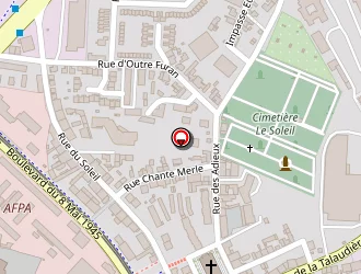 Carte de Bon Damien à Saint-étienne