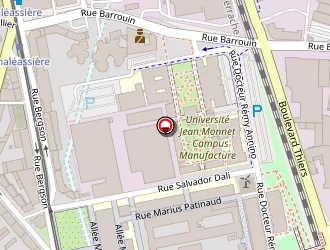 Carte de Randstad (btp) à Saint-étienne