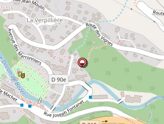 Carte de La Poste à Brides-les-bains