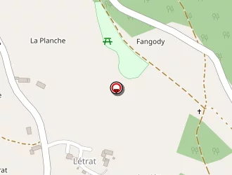 Carte de Robert Gilles à Saillant