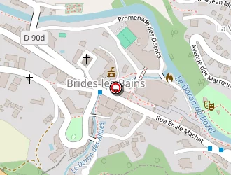 Carte de Kiwi Multi Services à Brides-les-bains