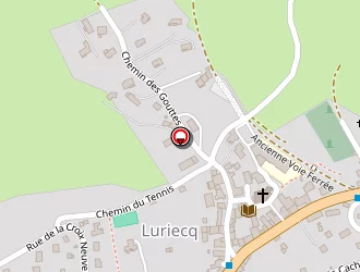 Carte de Stade Des Roches à Luriecq