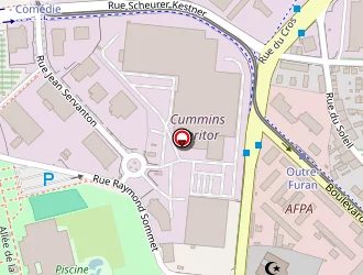 Carte de Orem Astre à Saint-étienne