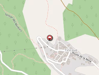 Carte de Compte De Fee à Bozel