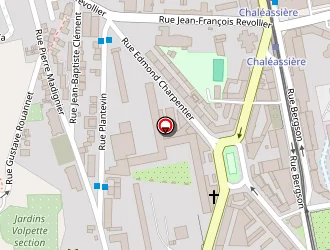 Carte de Openscop à Saint-étienne