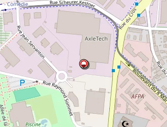 Carte de La Poste à Saint-étienne