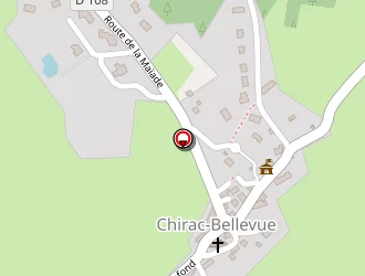 Carte de Yeux Bernard à Liginiac