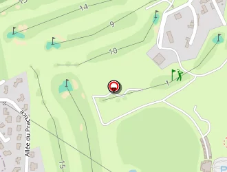 Carte de Hôtel Du Golf à Saint-étienne