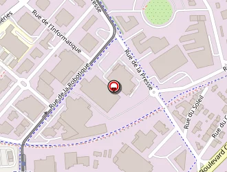 Carte de Autocars Srt à Saint-étienne