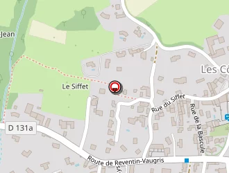 Carte de La Poste à Côtes-d'arey (les)