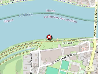 Carte de Cote à Roches-de-condrieu (les)