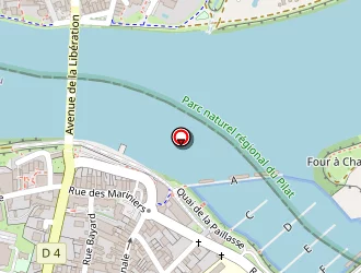 Carte de L'escale à Roches-de-condrieu (les)