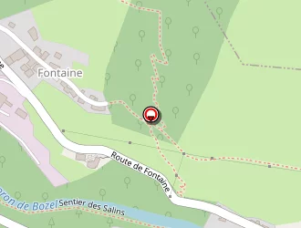 Carte de Résidence Pérozza à Brides-les-bains