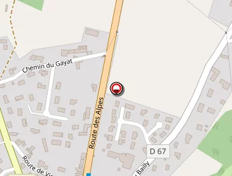 Carte de Canaple Jacques à Champier