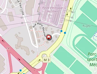 Carte de Ems à Saint-étienne