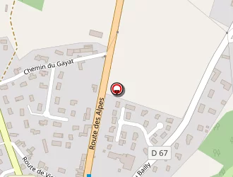 Carte de Rabilloud Pierre à Champier