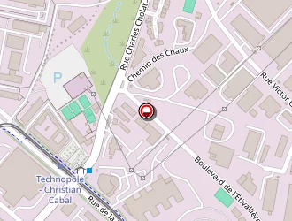 Carte de Cpg Campus à Saint-étienne