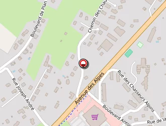 Carte de Lgd Ra à Rochette (la)