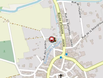 Carte de Magneron à Saint-germain-lembron