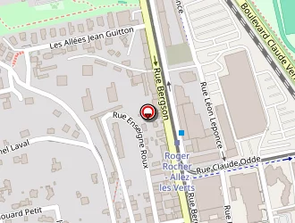 Carte de Le Bergson à Saint-étienne