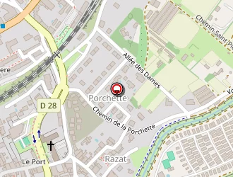 Carte de Ateliers Du Port (les) à Condrieu