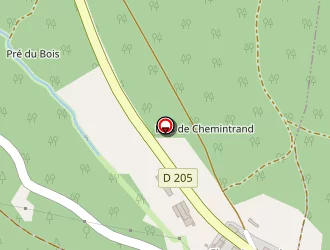 Carte de Auberge Du Vermont à Baffie