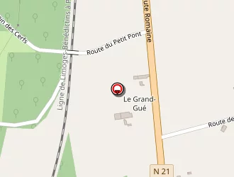 Carte de Cloé Coiffure à Thiviers