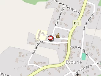 Carte de Ecole à Eyburie