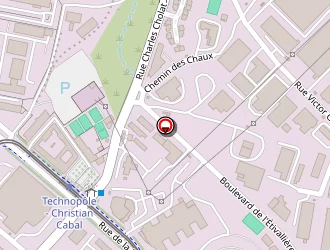 Carte de Hôtel Formule 1 à Saint-étienne