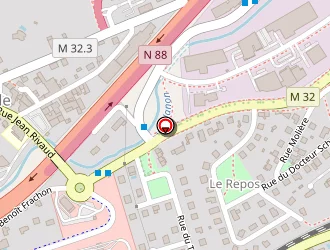 Carte de Mcdonald's à Saint-chamond