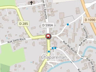 Carte de Temdem Consultants à Chapareillan