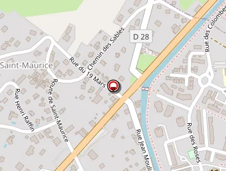 Carte de Tranchant Marcel à Rochette (la)