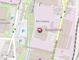 Carte de Transports Rhone Alpes Méditerranée à Saint-chamond