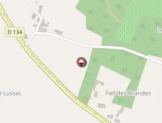 Carte de Merlet Jean Bernard à Lussac