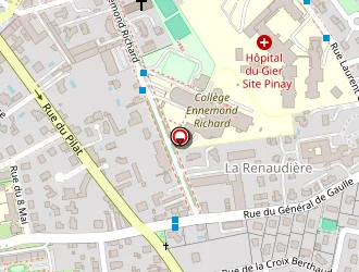 Carte de Centre Auto à Saint-chamond