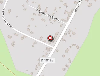 Carte de Lescau à Talais