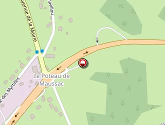 Carte de Stade De Longeygue à Maussac