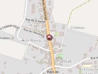 Carte de Ecole Primaire à Plassac