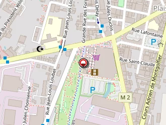 Carte de Soulier Essuyage Diffusion à Saint-chamond