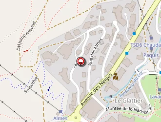 Carte de Ecole Maternelle à Tignes