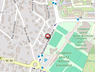 Carte de Bar Restaurant Du Stade à Saint-chamond