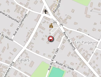 Carte de Boursier Vanessa à Talais