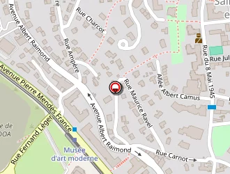 Carte de Avexia Voyages à Saint-priest-en-jarez