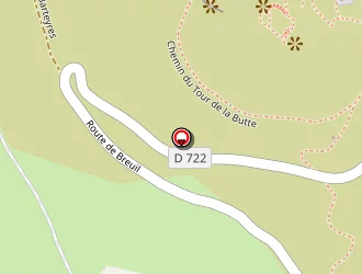 Carte de Le Pont Pakowski à Nonette