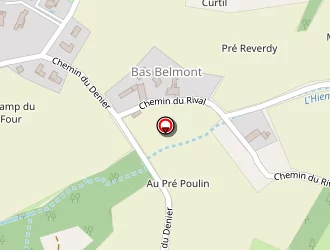 Carte de O4s à Belmont