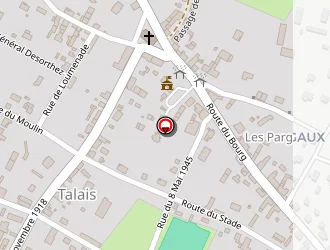 Carte de Ecole à Talais