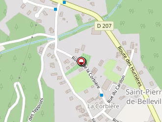 Carte de Berlioz Jérôme à Saint-pierre-de-belleville