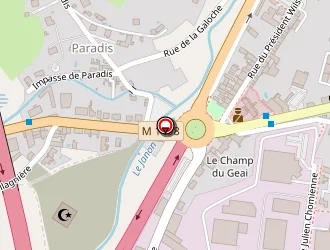 Carte de 2am à Saint-chamond